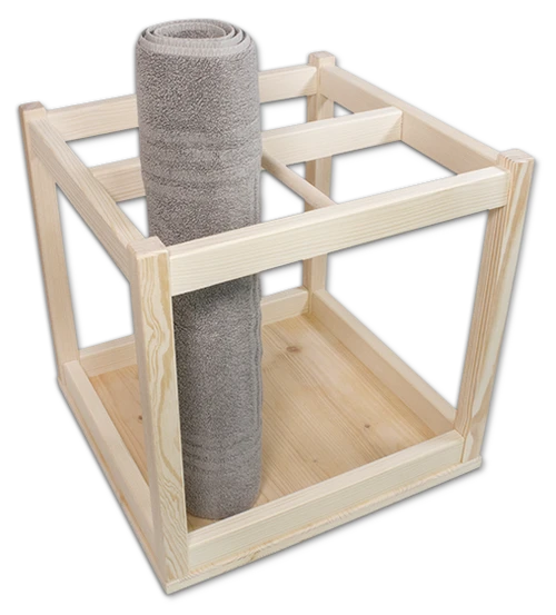 Montessori Teppichständer für 4 Teppiche